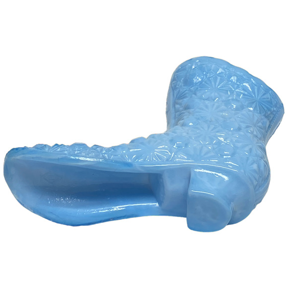 Daisy Button High Top Boot Shoe Boyd Glass 1998 Alpine Blue - Picture 6 of 16